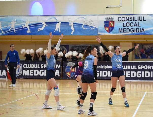 Echipa CS Medgidia a promovat în Divizia A1 de volei feminin