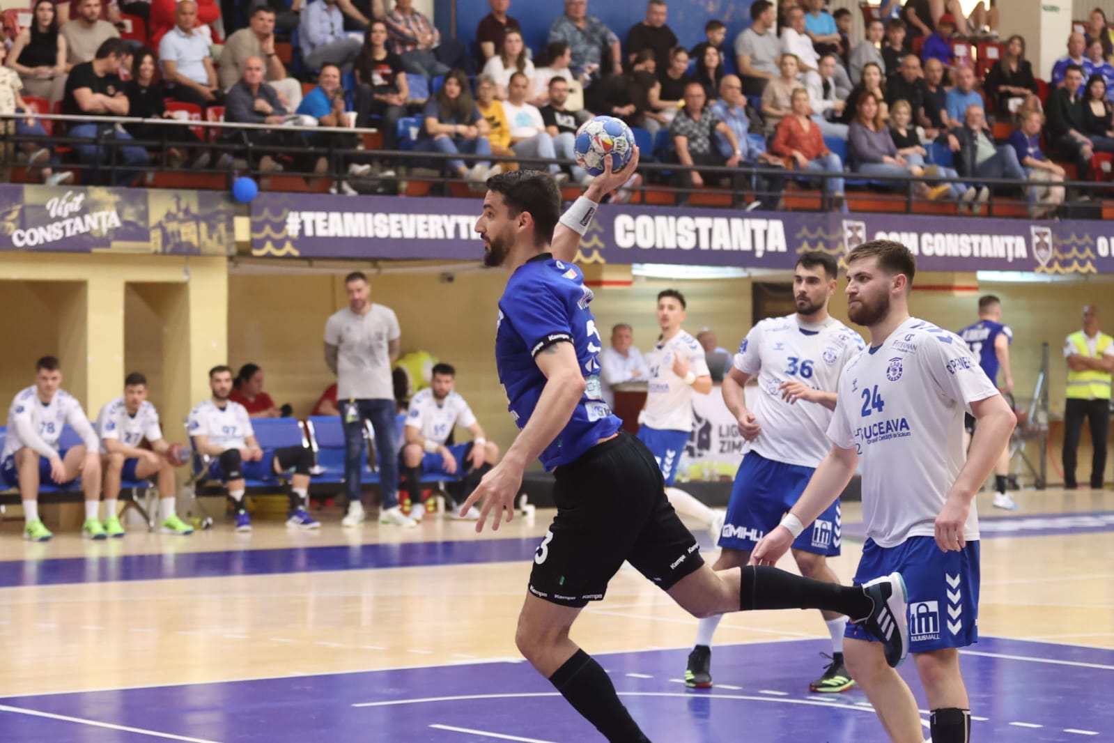 CSM Constanța vs CSA Steaua București, astăzi în sferturile Cupei României la handbal masculin