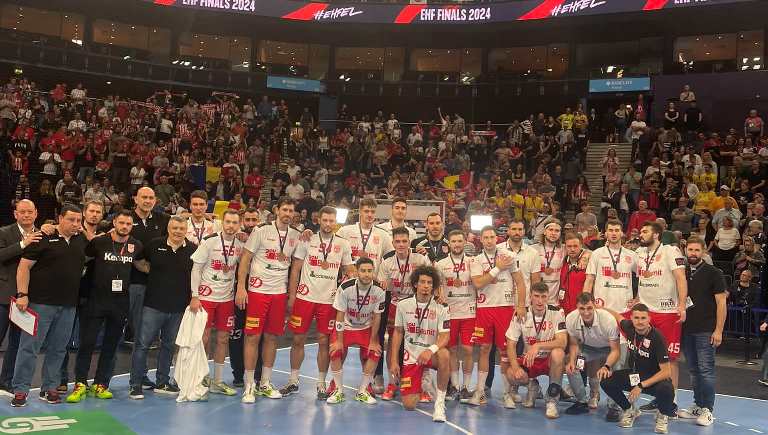 Dinamo s-a clasat pe locul 4 în finalele European League la handbal masculin