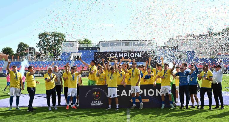 Farul U18 este campioana României în Liga de Tineret la fotbal