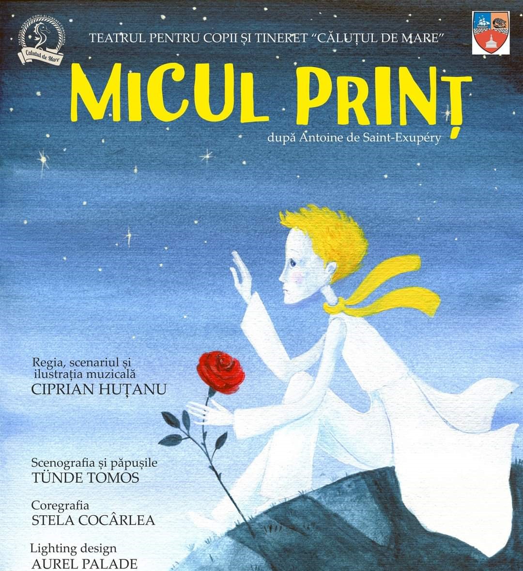 Premiera spectacolului „Micul Prinț”, darul actorilor păpușari constănțeni pentru cei mici de Ziua Copilului