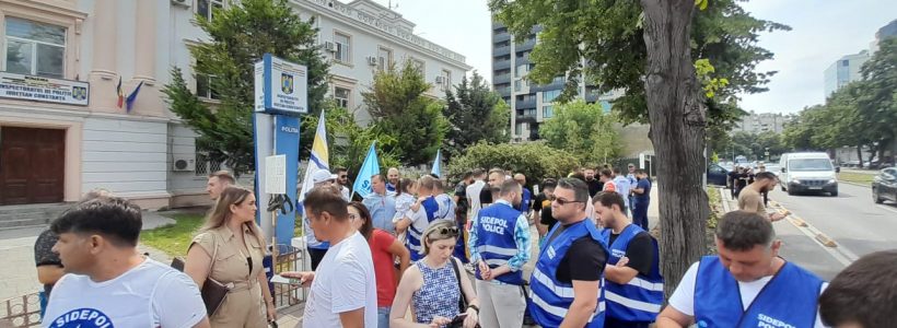 protest politisti 26 august - foto - Adi Bancila