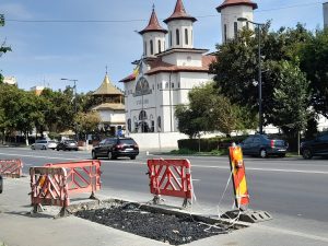 lucrari strazi Constanta - foto - Banci