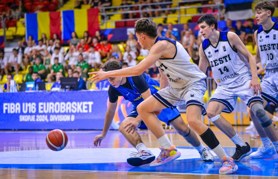 Echipa de baschet juniori a României a pierdut finala FIBA U16