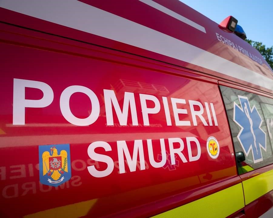 CONSTANȚA: Explozie urmată de un incendiu. Trei persoane au ajuns la spital