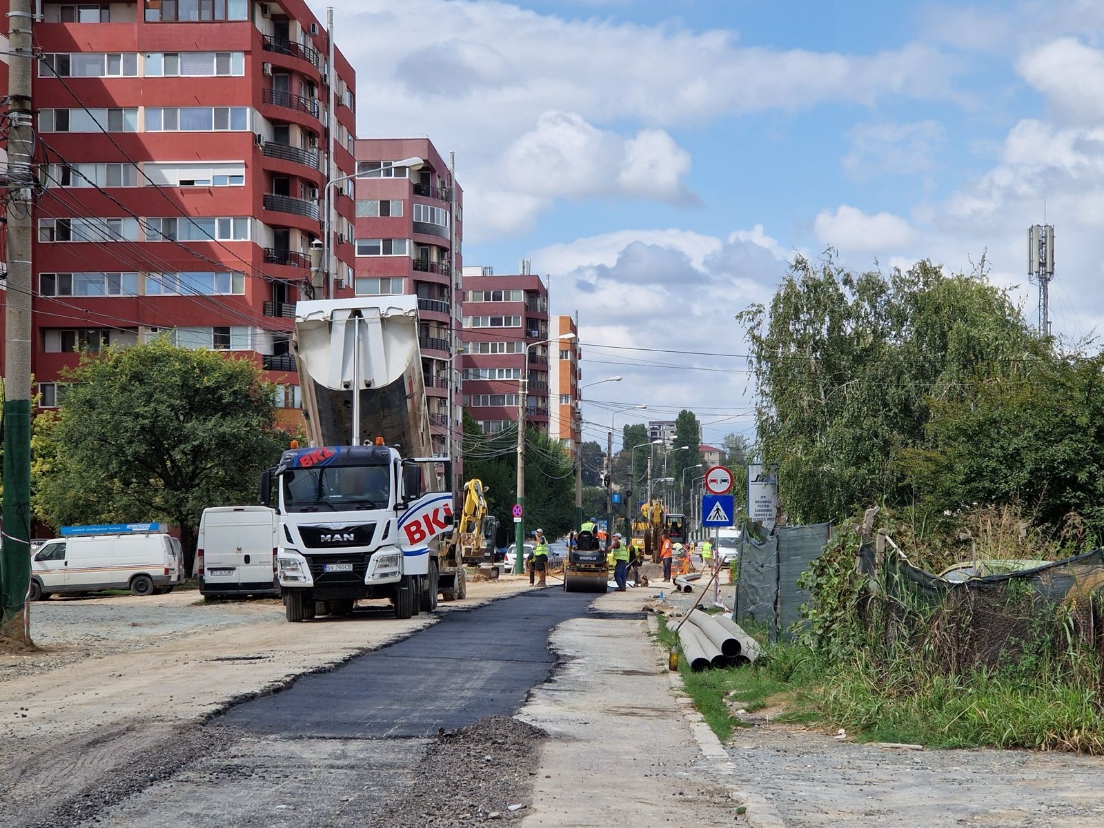 CONSTANȚA: Lucrările RAJA de pe strada Baba Novac NU se vor finaliza pe 8 septembrie!