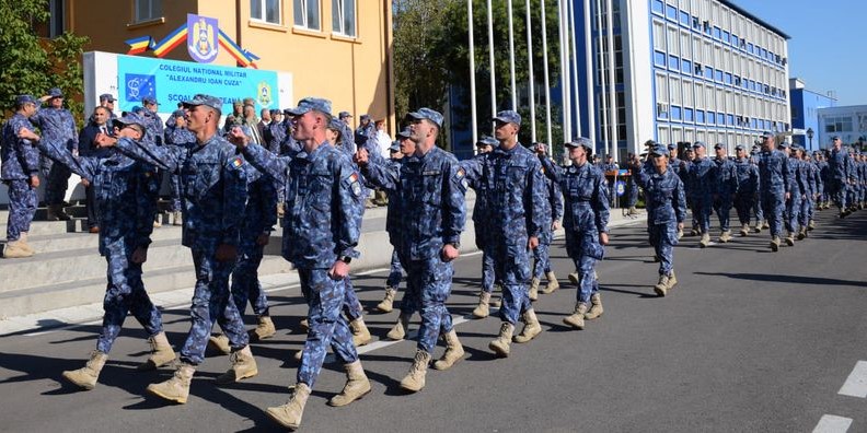 CONSTANȚA: Deschiderea festivă a anului școlar la Colegiul Național Militar „Al. I. Cuza” și Școala de Maiștri Militari a Forțelor Navale