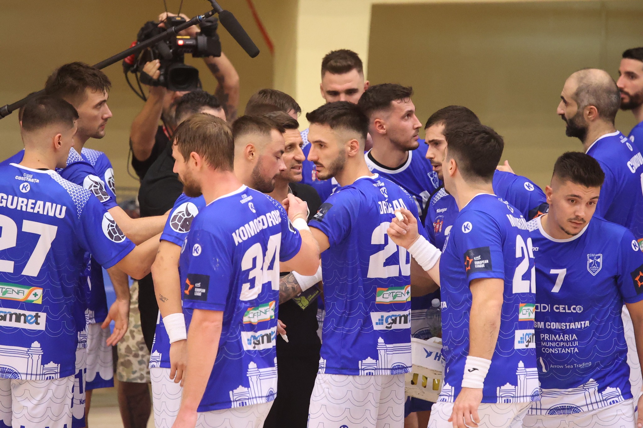 CSM Constanța evoluează marți cu Ystads IF în EHF European League