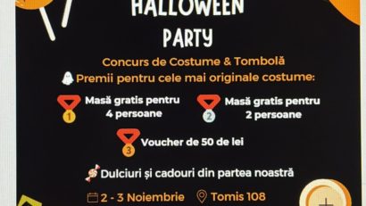 CONSTANȚA: Petrecere de Halloween pe bulevardul Tomis, în perioada 2-3 noiembrie