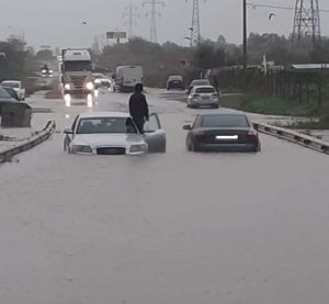 inundatii intre Constanta si Ovidiu - foto amator