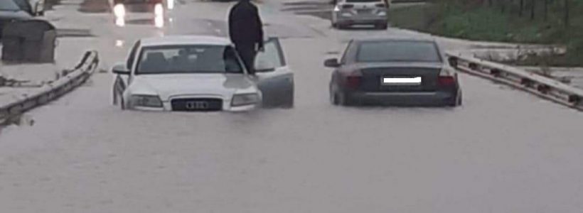 inundatii intre Constanta si Ovidiu - foto amator