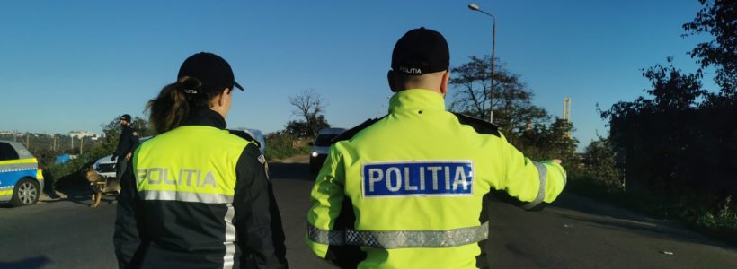 actiune politie, politisti - foto - IPJ Constanta