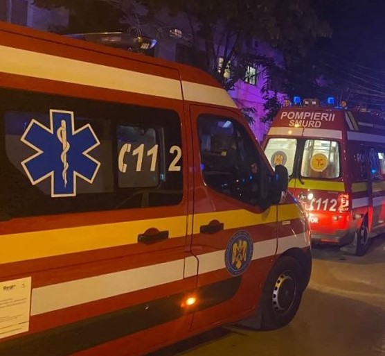 CONSTANȚA: O ambulanță aflată în misiune a lovit un pieton