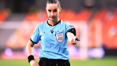 Iuliana Demetrescu va arbitra meciul Cehia-Belarus de fotbal feminin