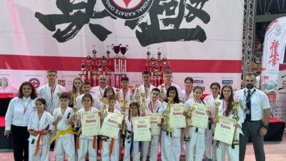 Numeroase medalii pentru sportivii de la Oyama Constanța la Cupa Europeană de Karate Kyokushin