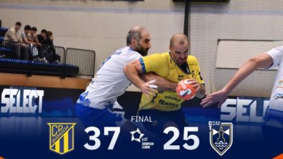 CSM Constanța a cedat în returul cu Bidasoa din Europa League la handbal masculin