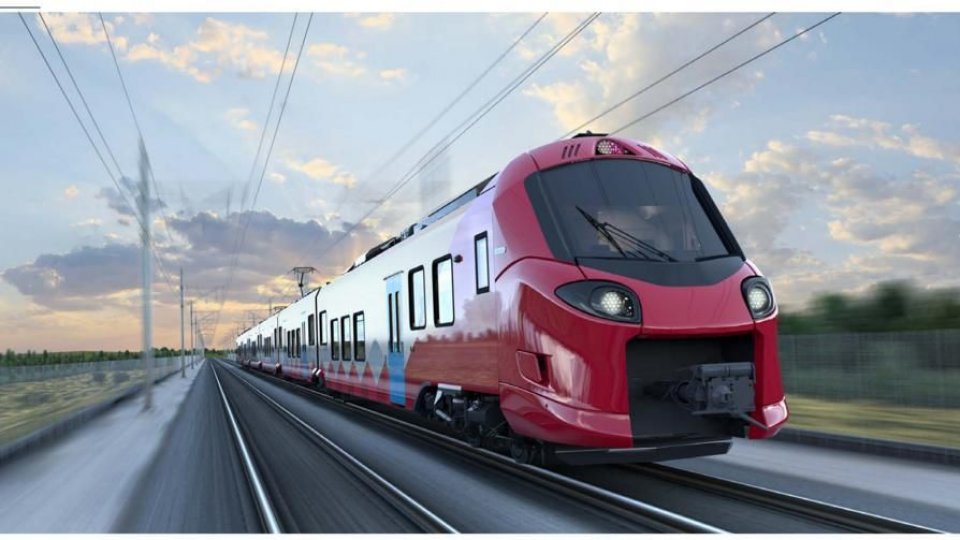 Primul tren electric Alstom Coradia intră în circulație din 15 noiembrie