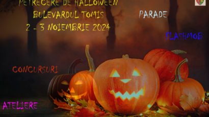 Petrecere de Halloween pe bulevardul Tomis din Constanța, la final de săptămână