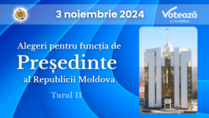 Prezidenţiale R.Moldova/Secţiile de votare s-au deschis în scrutinul în care cetăţenii moldoveni aleg între Sandu şi Stoianoglo