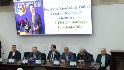 La Constanța a avut loc deschiderea oficială a Centrului Regional de Licențiere UEFA B din Dobrogea