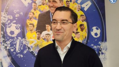 Președintele FRF și selecționerul Mircea Lucescu au vizitat Academia Hagi