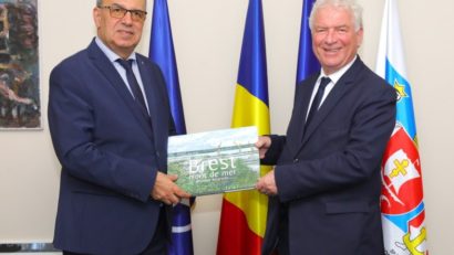 Momente emoționante la celebrarea celor peste trei decenii de relații bilaterale Constanța-Brest