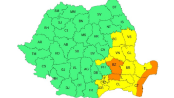 Avertizare de vânt puternic în Dobrogea