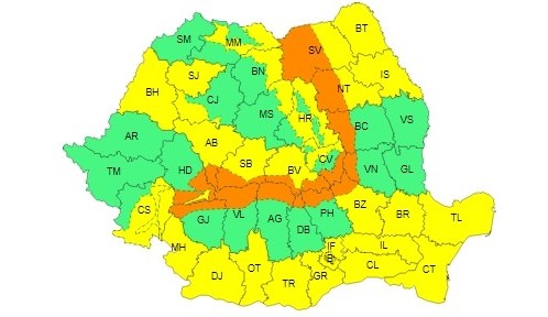 Dobrogea este vizată de un nou COD GALBEN de vânt puternic