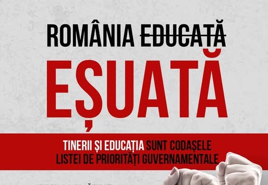 Uniunea Națională a Studenților din România: Educaţia – domeniu strategic, nu un simplu capitol bugetar