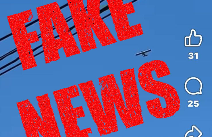 FAKE NEWS: Zborul unui avion ultra-ușor deasupra Galațiului, prezentat în mod eronat drept evoluția unei drone