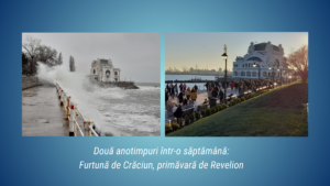 FOTO-AUDIO | Faleza Cazinoului din Constanța, locul preferat al constănțenilor și turiștilor în prima zi din 2025