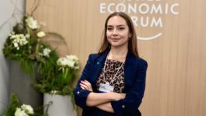 AUDIO | Roxana Chirițoiu, din Mangalia, vocea tinerilor români la Forumul Economic Mondial de la Davos