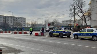 CONSTANȚA: Accident rutier la intersecția străzilor Soveja și Ștefăniță Vodă