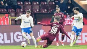 Farul a fost învinsă de CFR Cluj în Superliga de fotbal