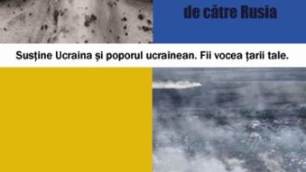 CONSTANȚA: Miting în Parcul Arheologic, la 3 ani de la invadarea Ucrainei