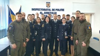 TULCEA: 10 agenți de poliție și 2 ofițeri de poliție au depus jurământul de credință